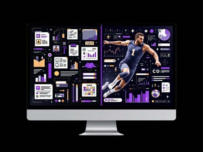 Academic Standards for Athletic Recruitment Success Student athlete reviewing academic requirements and test scores for college recruitment