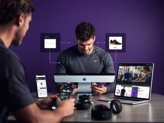 Technology Essentials for Student Athletes Student athlete using modern technology for sports performance and recruitment